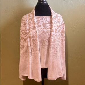 🌺 Ruby Rd. Cream and Gold Sweater with Shawl Collar. Size XL